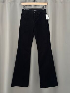 J Brand New with Tags Black Flared Corduroy Pants